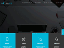 Tablet Screenshot of nivelics.com